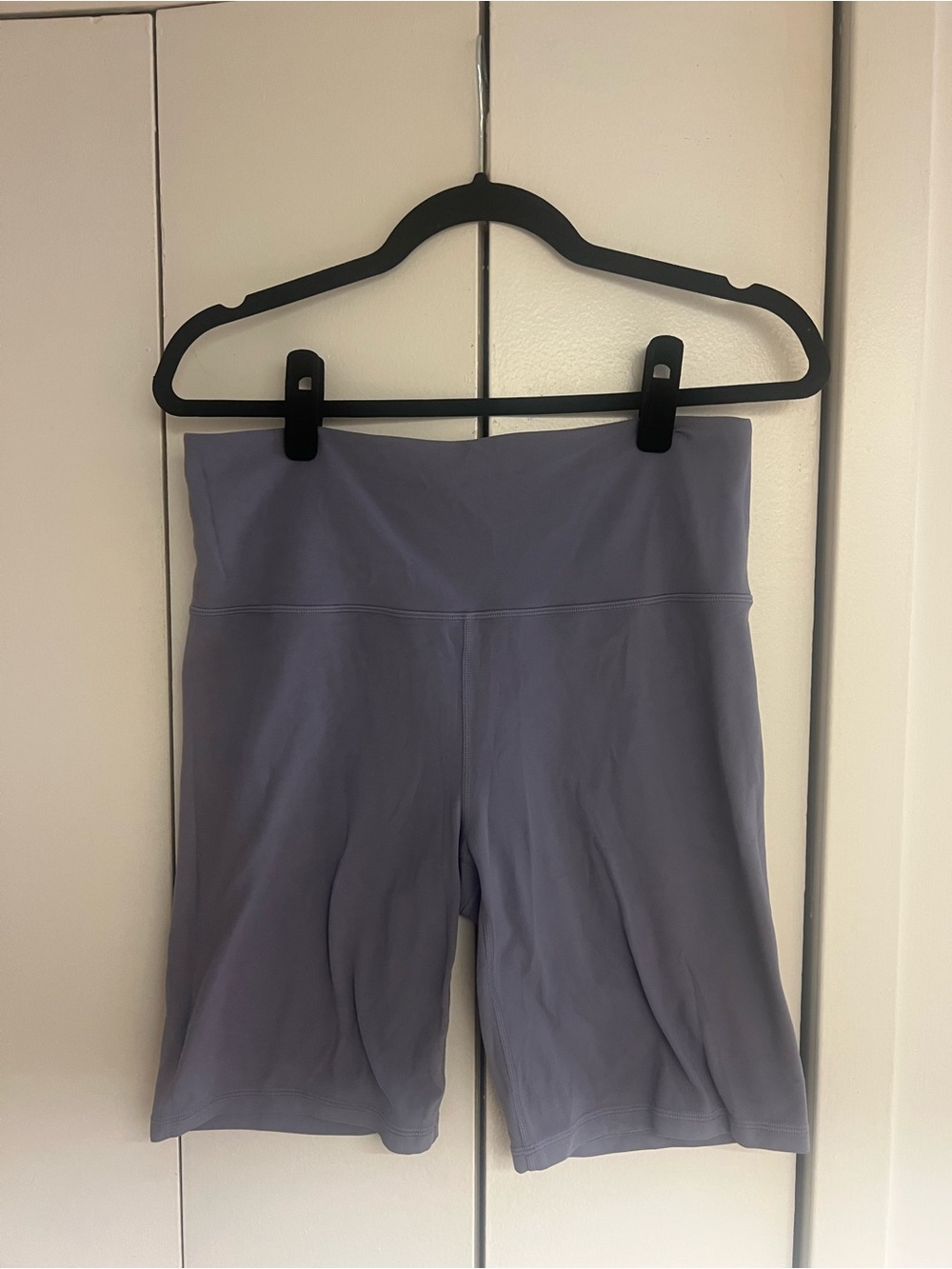 Athleta Dusty Lavender Ultra High-Rise 9” Elation Bike Shorts